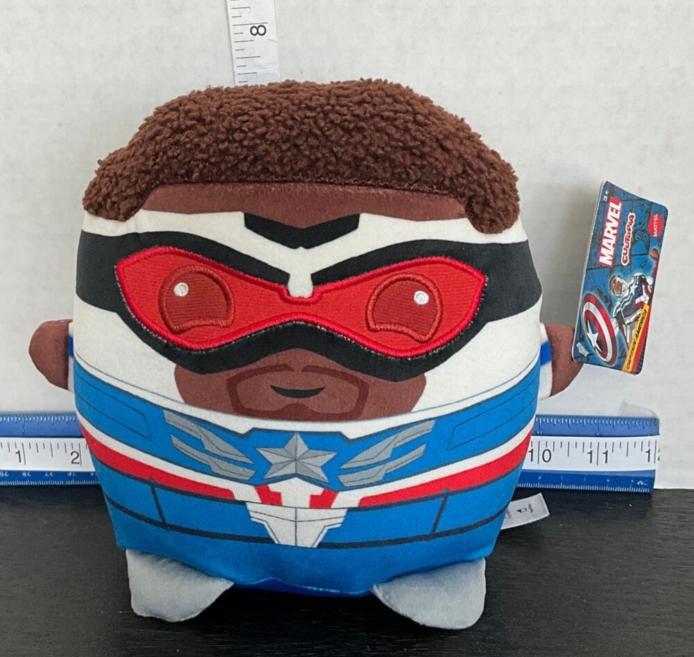 Marvel Cuutopia Captain America Sam Wilson Plush NWT